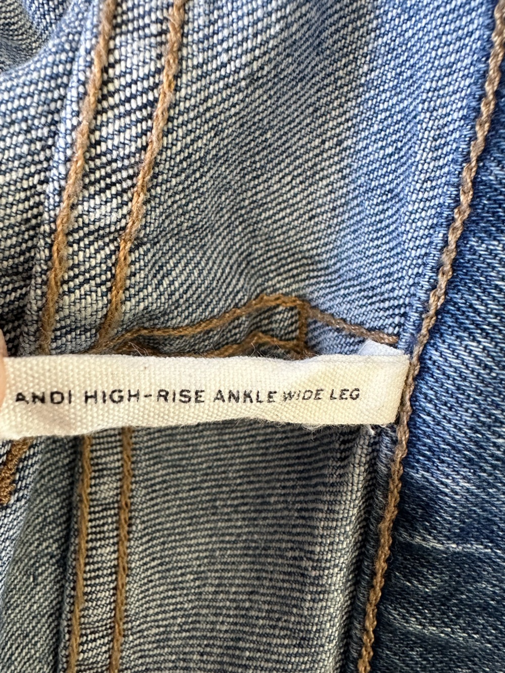 rag & bone • Andi High-Rise Ankle Wide Leg - Picture 10 of 12